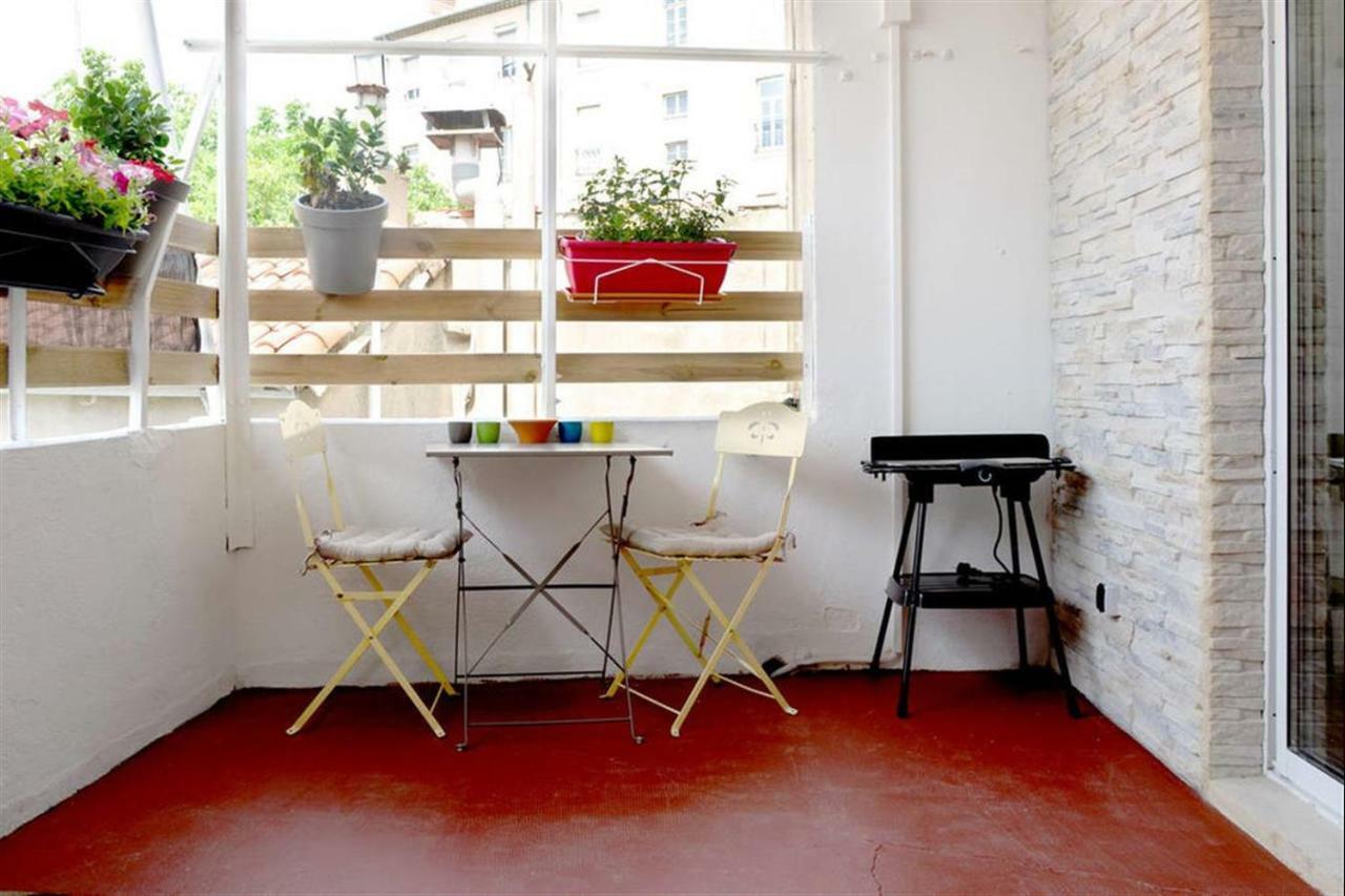 Beziers Studio Terrasse Extérieur photo